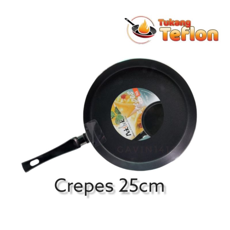 Makcook crepes pan 25cm /Teflon / teplon Makcook crepes 25 cm/teplon anti lengket