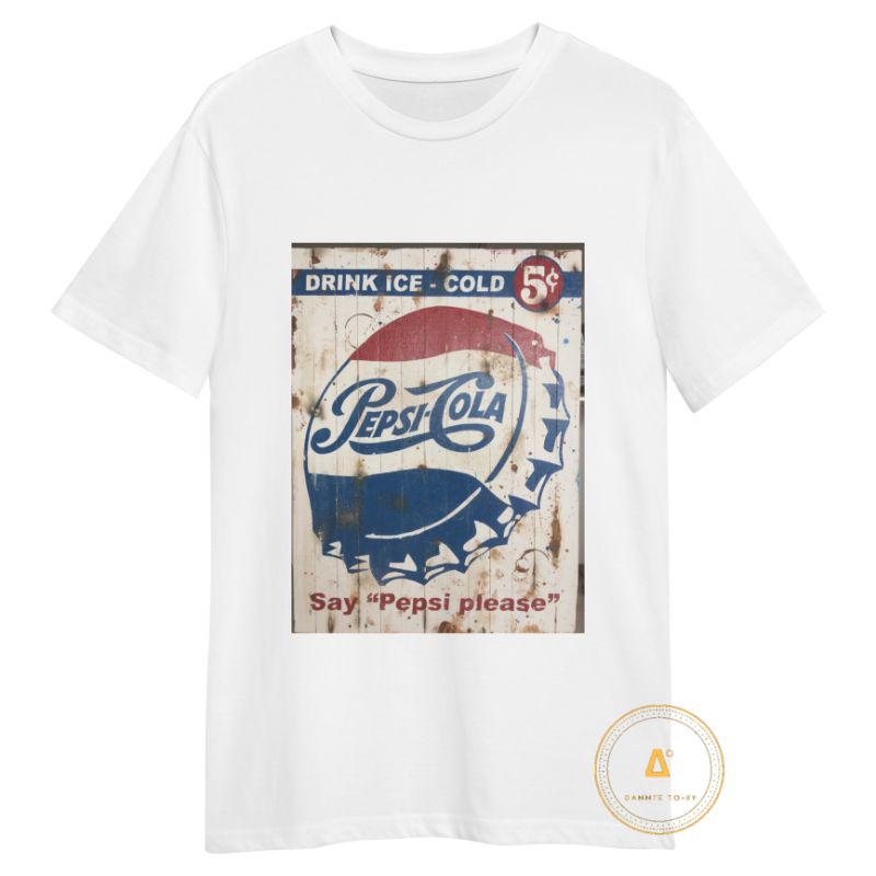 Baju Kaos Pepsi Cola - Say Pepsi Please