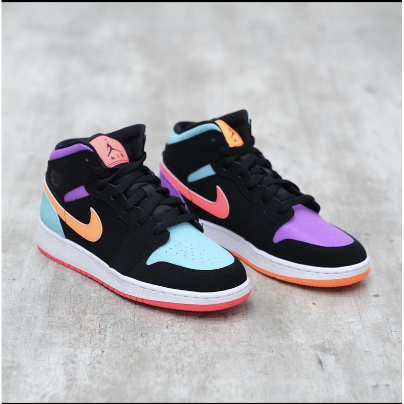 Air jordan 1 mid multicolor candy