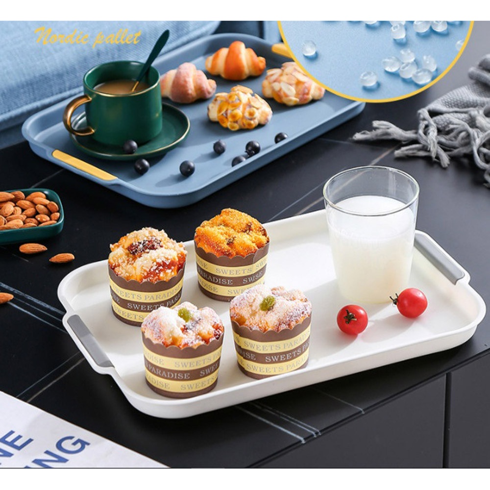 Nampan Plastik Kotak Murah Serbaguna Baki Plastik K26