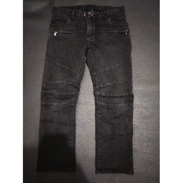celana bikers balmain paris second