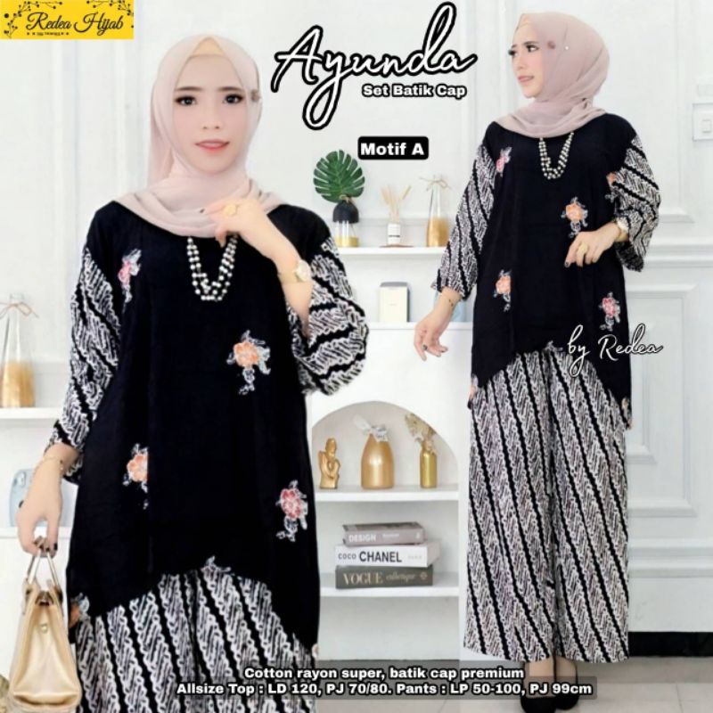 Ayunda Set Batik Cap