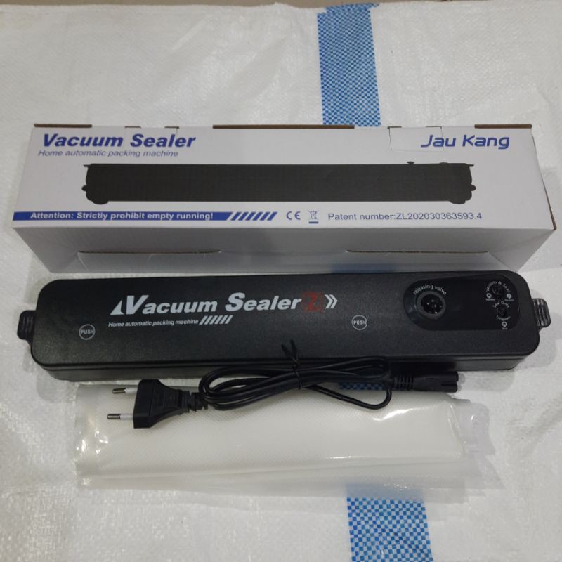 Vacuum Sealer Mesin Pres Plastik Makanan 20cm Vakum Siller Siler Vacum