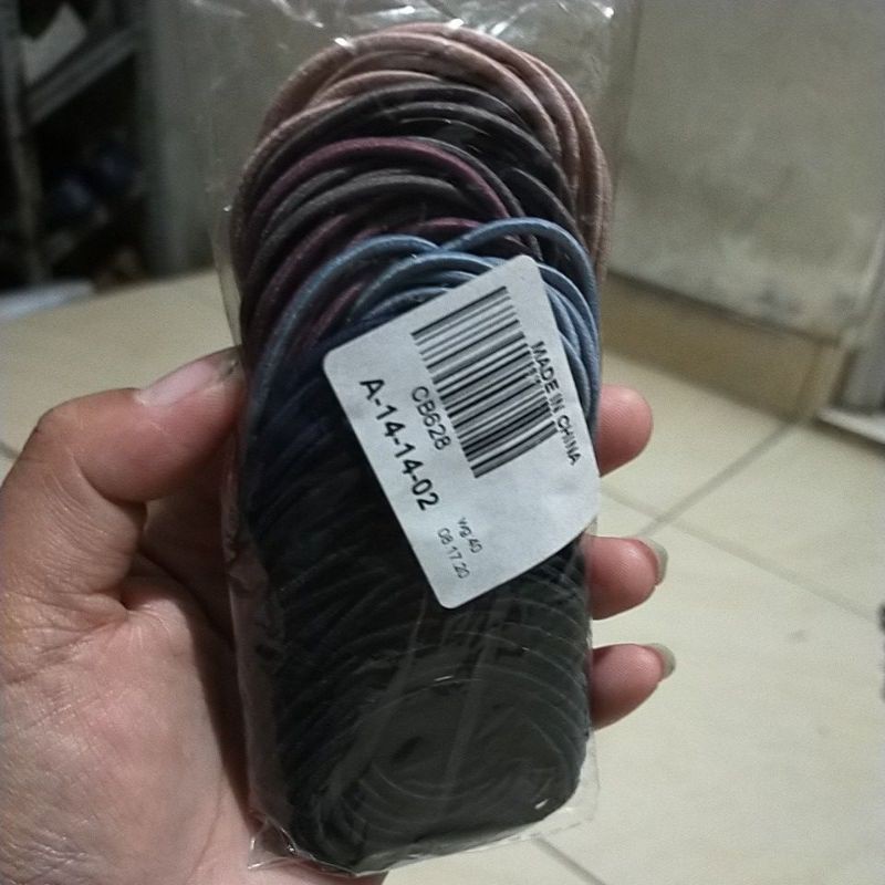 pita rambut karet gelang kuncir elastis per item/pcs warna random