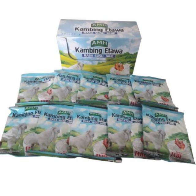 AMH Susu Kambing Etawa sachet rasa jahe atau Original