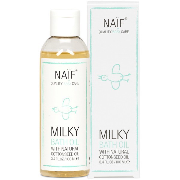 NAIF MILKY BATH OIL 100ML P-001