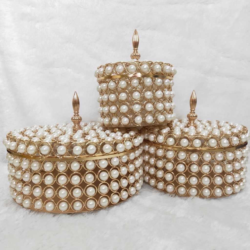 Toples Mutiara Kaca Set