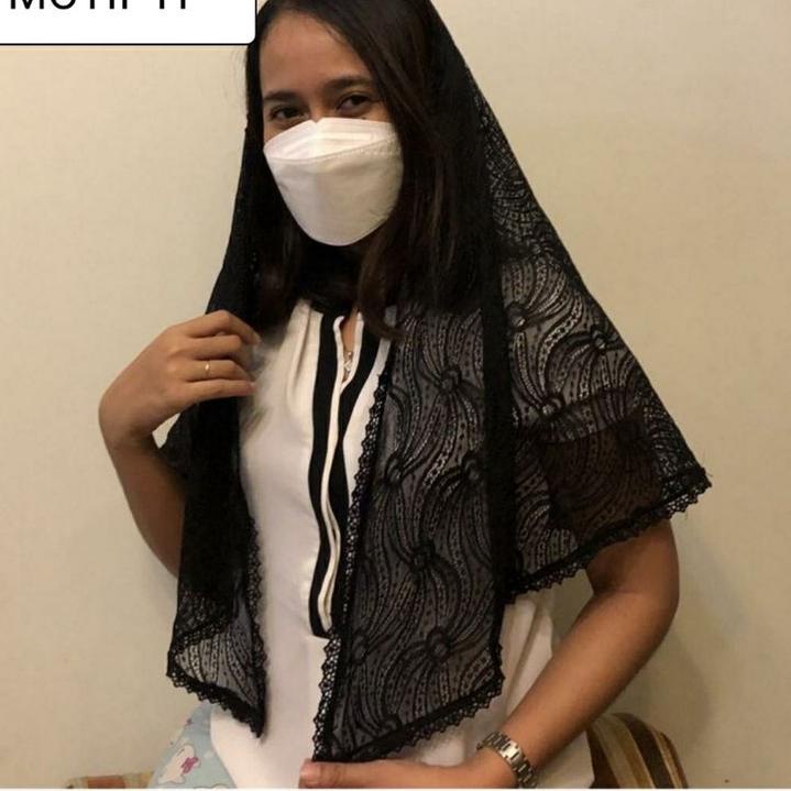 Hot Sell.. Mantila Mantila Misa Kerudung Misa Kerudung Doa  Mantila Doa [READY SIAP KIRIM]