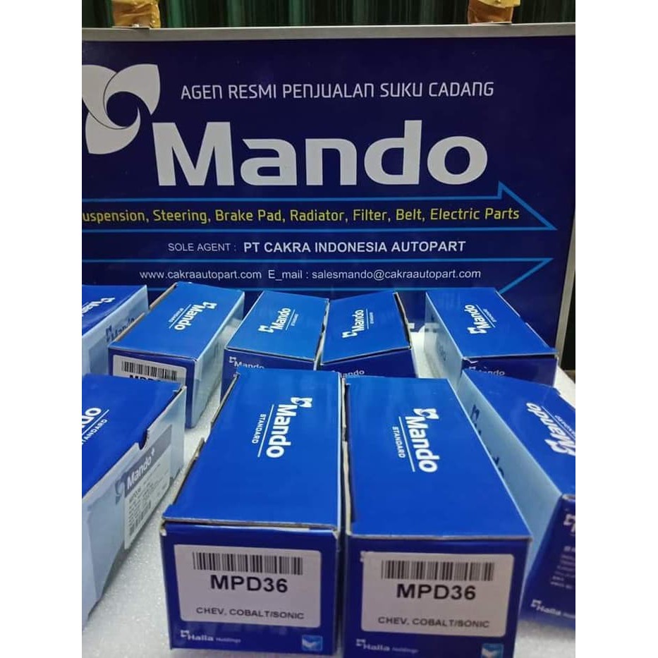 Kampas Rem Depan Chevrolet Spin Mando