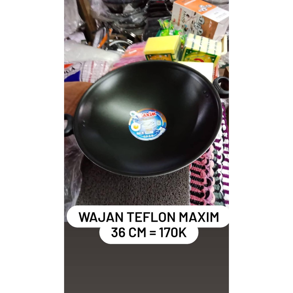 Wajan Teflon Maxim 36 cm