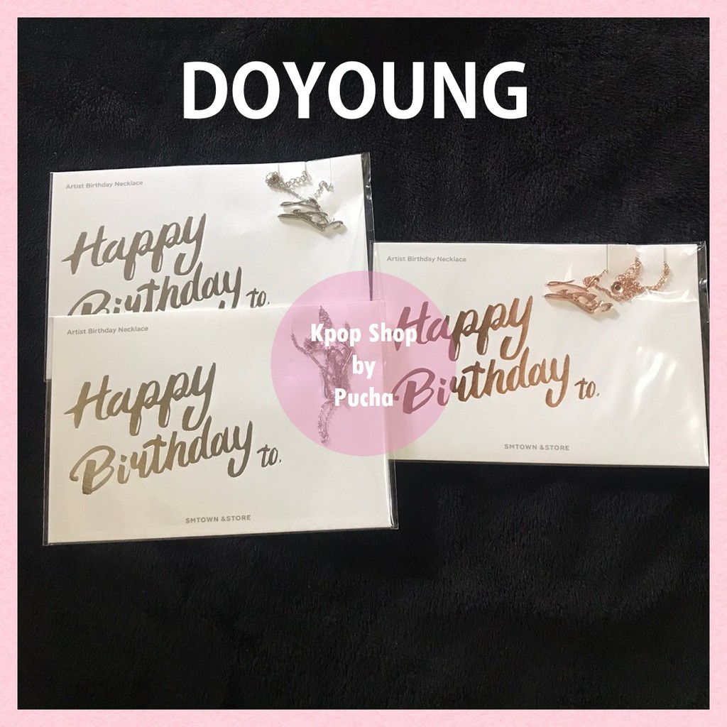[ PLNSN ] BIRTHDAY NECKLACE DOYOUNG NCT