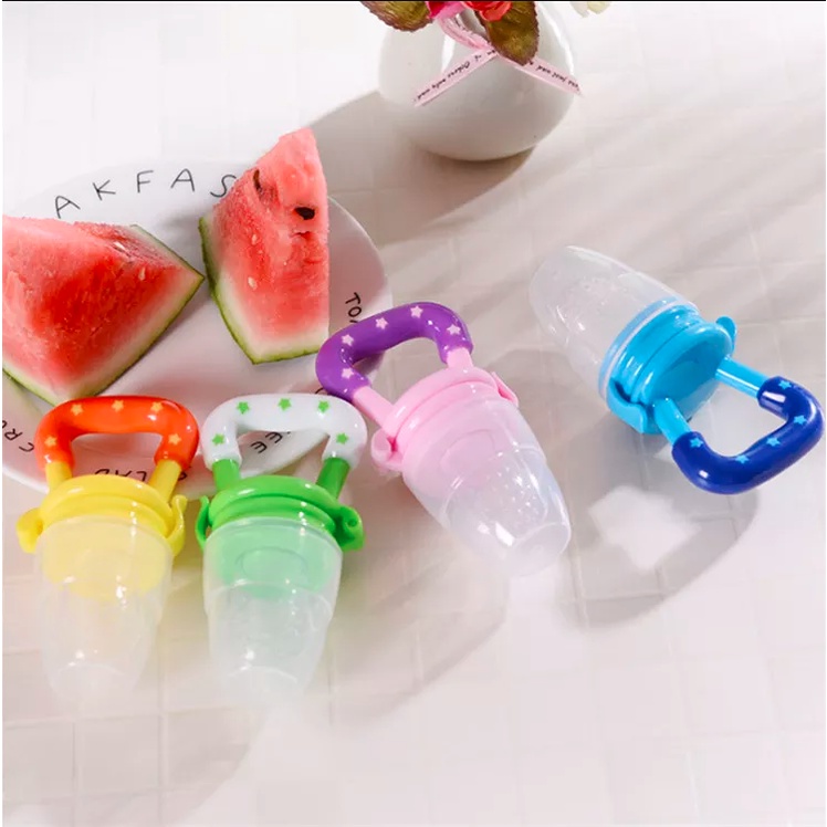 Dot Empeng Buah untuk Bayi Balita / baby Fruit Feeder Silicone Food Grade  L3,21-24 -AHM100-6
