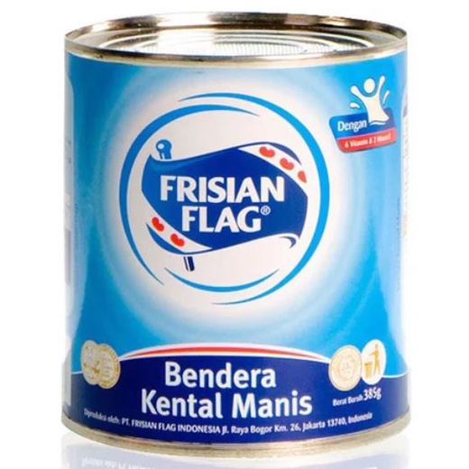 

Susu Kental Manis Bendera Biru 370gr