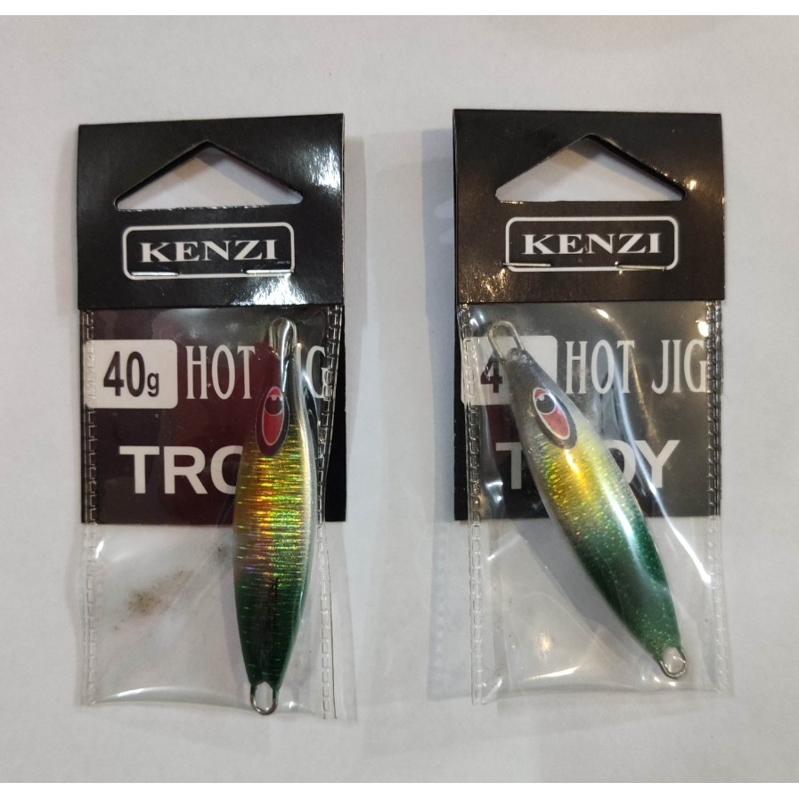 umpan pancing metal jig Kenzi Troy 40 gram