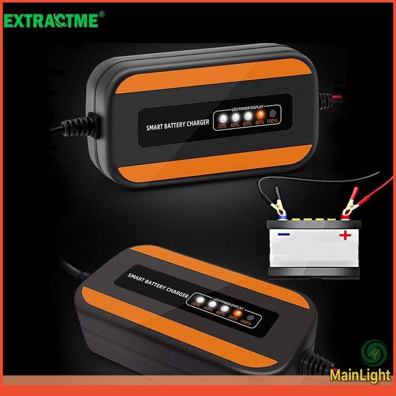 E-FAST Charger Aki Mobil Lead Acid Smart Charger 12V 2A 20AH - ZYX-Y10