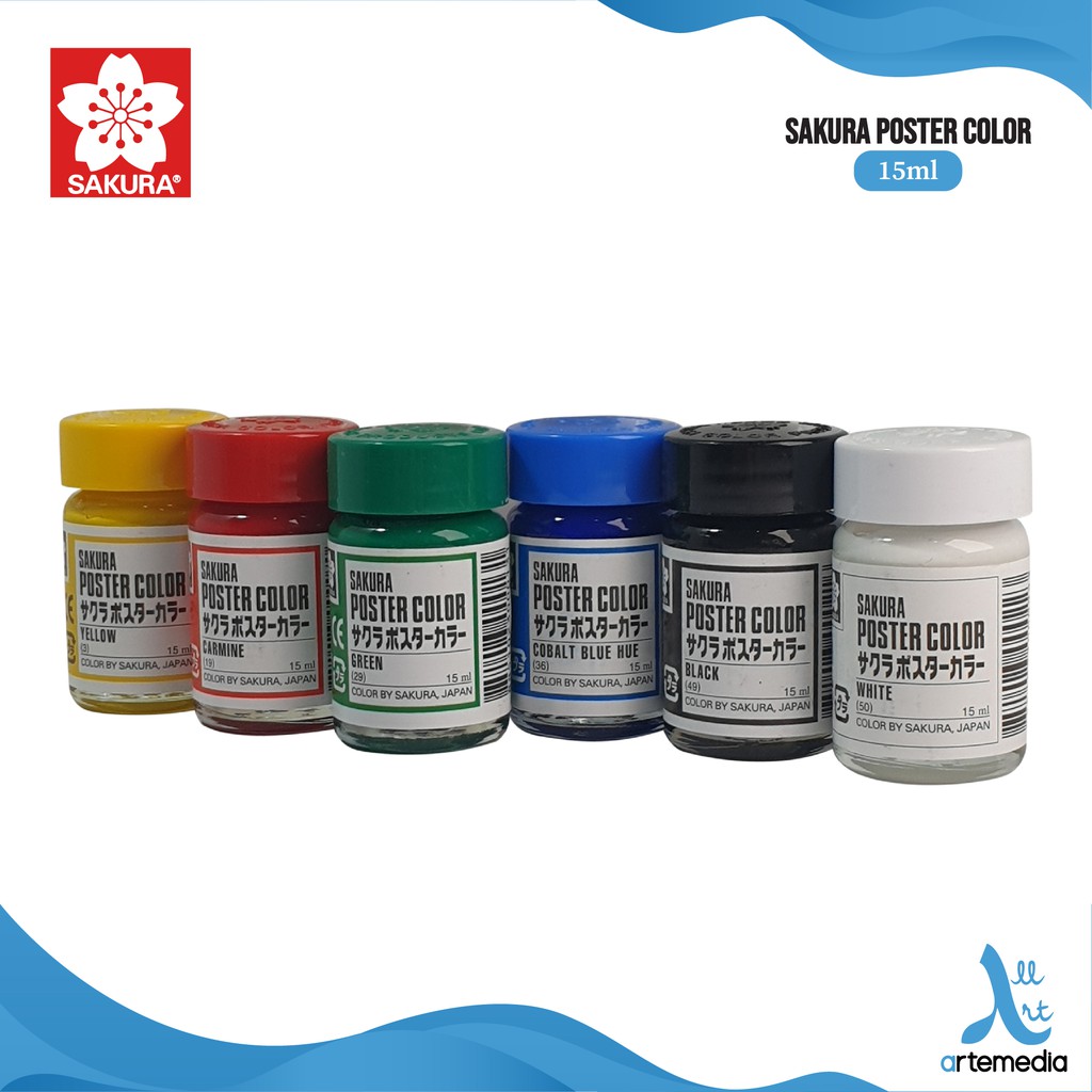 

RK Sakura Poster Color Paint 15ml Cat Poster