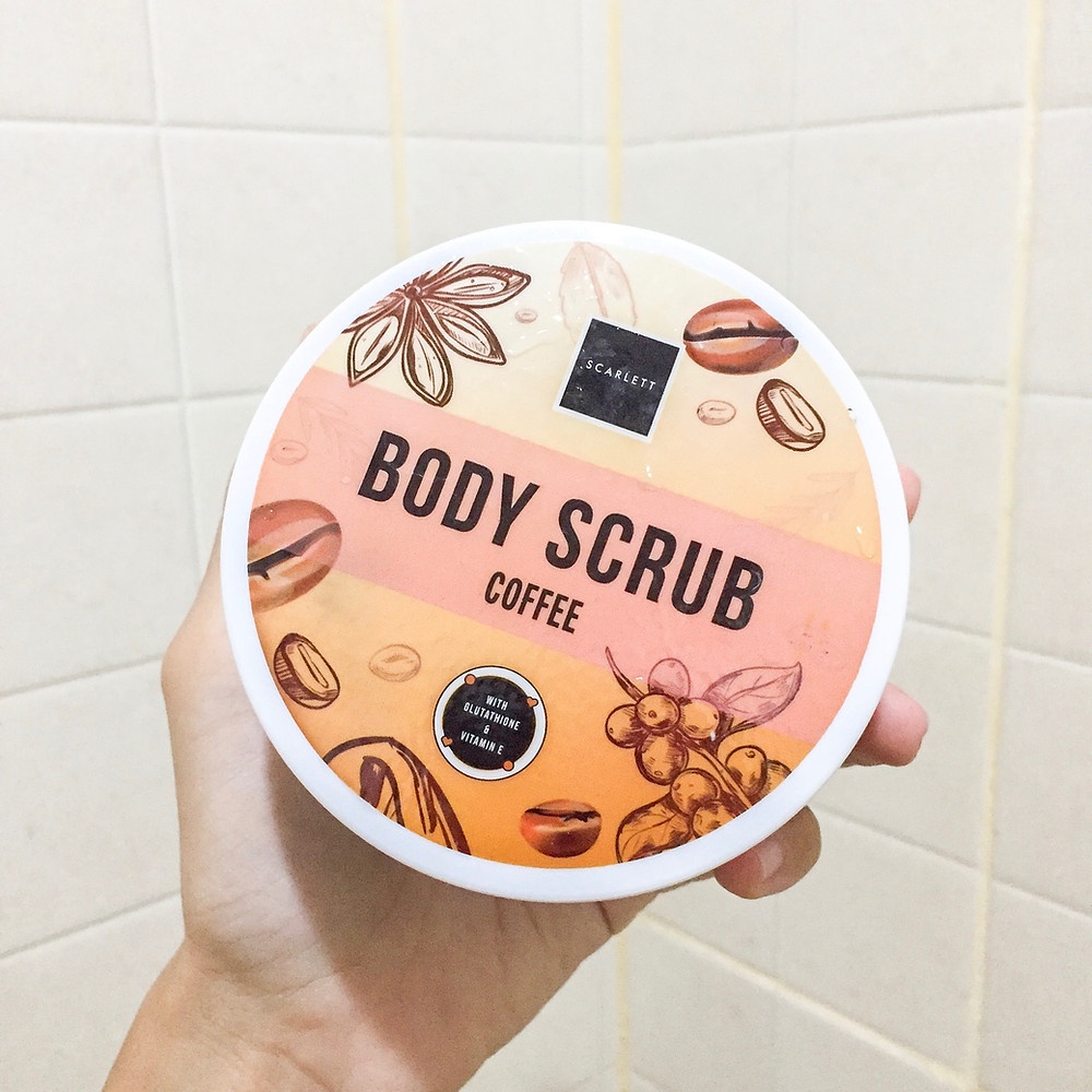 Scarlett Whitening Body Scrub Pemutih Pencerah Kulit Scarlet Perawatan Kecantikan Original BPOM