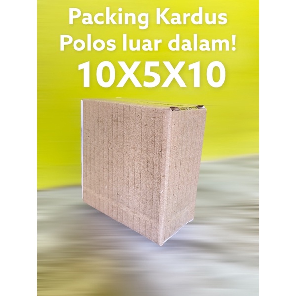 

PACKING KARDUS POLOS 10X5X10 / Kardus packing /packingan kardus