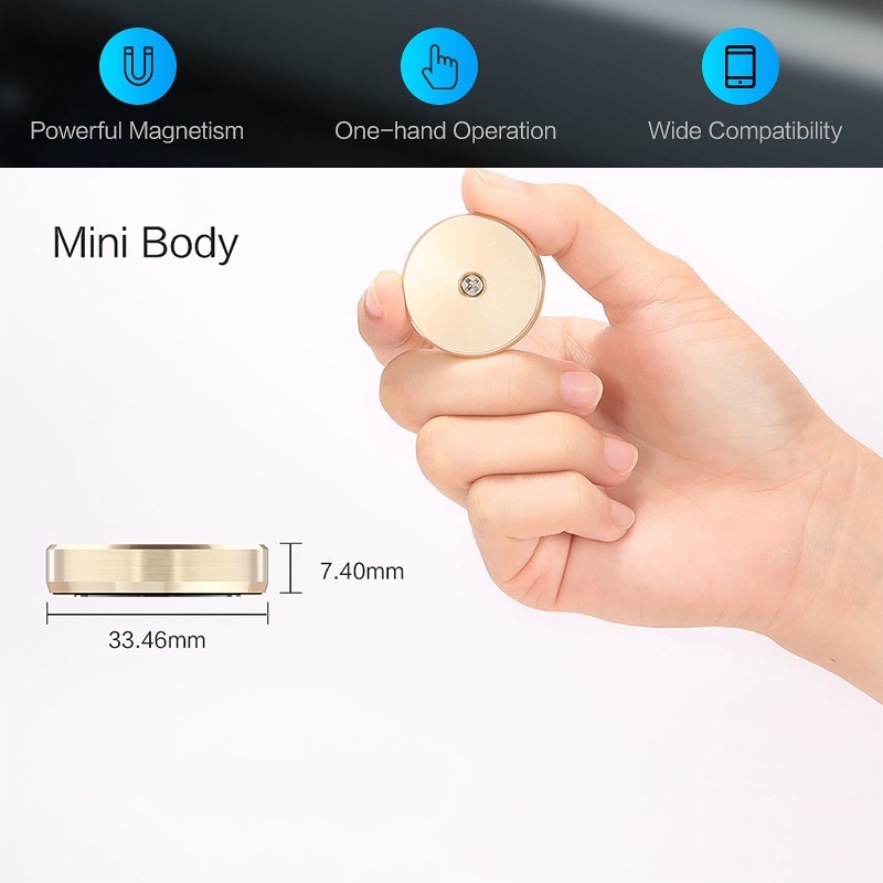 Mini Magnetic Phone Holder Car Dashboard Bracket Multifunction Universal Stand For IPhone Xiaomi