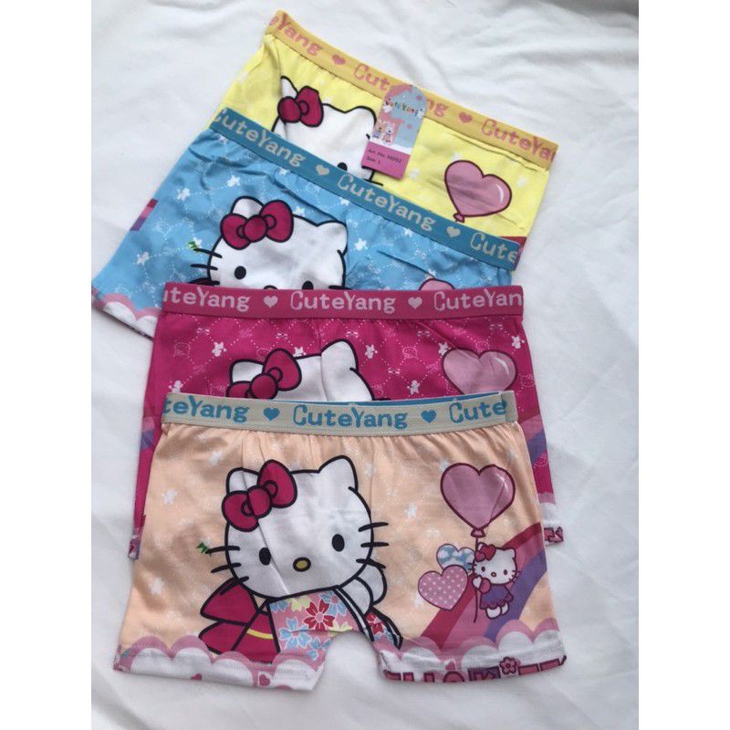 Celana Dalam anak Boxer Frozen Kudaponi Hellokitty LoL - CD anak perempuan