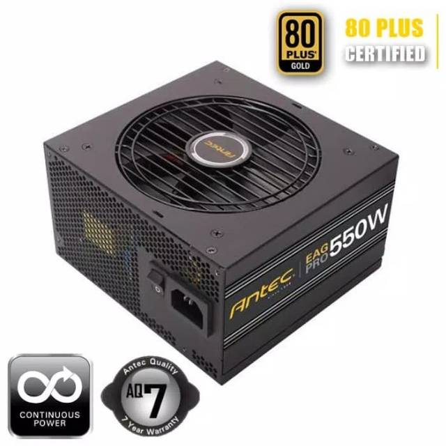 Antec EA-Gold Pro 550W EA550G Pro 80 plus Gold Modular