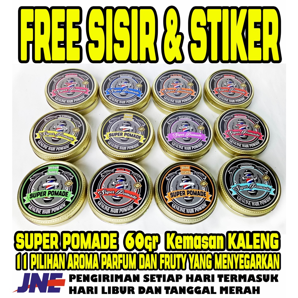 SUPER POMADE OILBASED 60 GRAM  GOLD SERIES