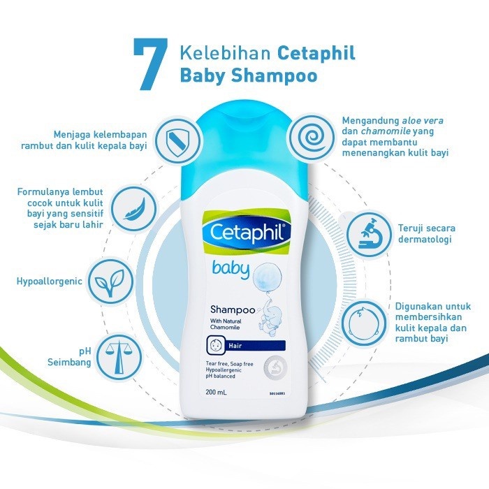 CETAPHIL BABY  SHAMPOO - 200ML