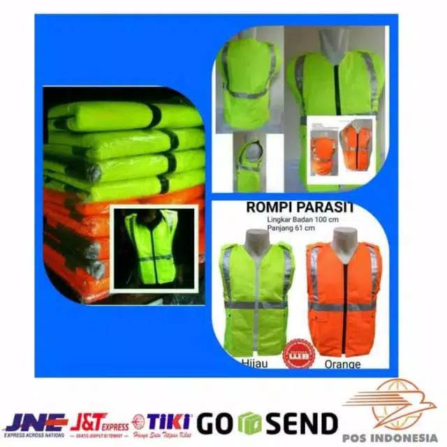 GROSIR BAJU ROMPI PARASIT PARKIR TOURING PROYEK SECURITY SATPAM KEAMANAN POLOS MOTOR TACTICAL