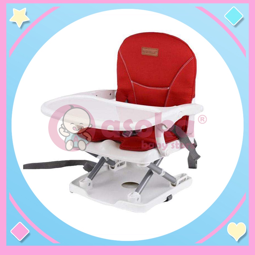 Babyelle Foldable &amp; Easy Carry Booster Seat BE901 - Kursi Makan Bayi ASOKA