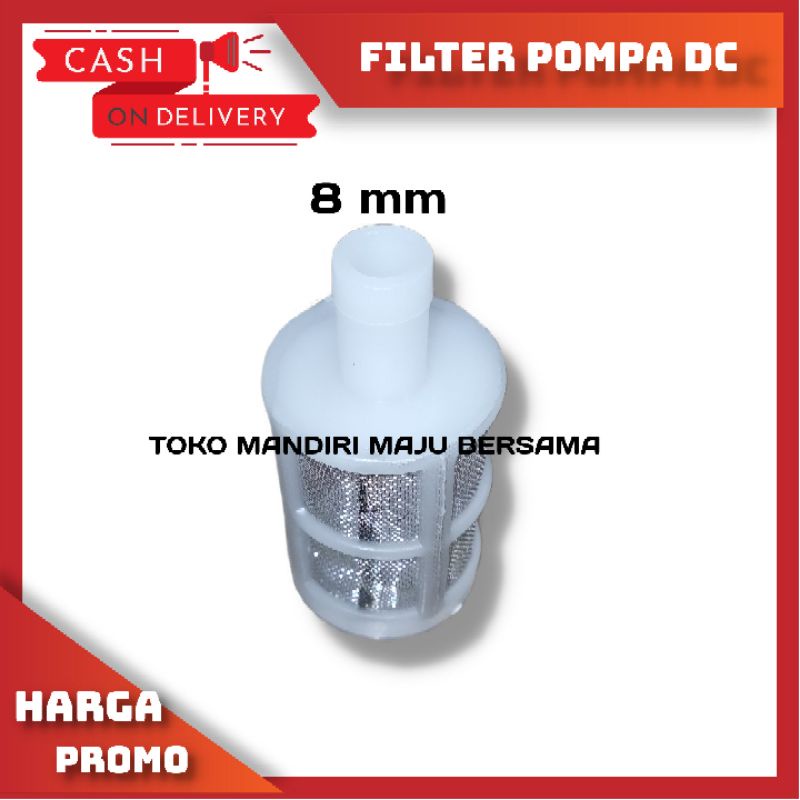 SARINGN AIR POMPA DC / FILTER SELANG HISAP POMPA DC