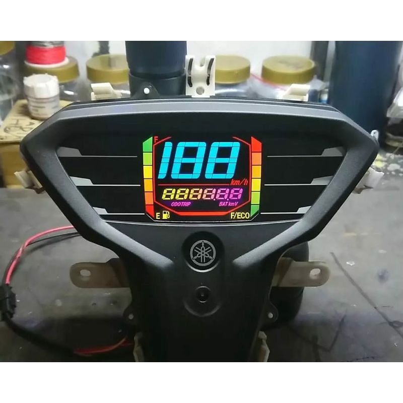 STIKER LCD FREEGO STIKER SPEEDOMETER FREEGO PAKET, UNACHAN.SPEEDO