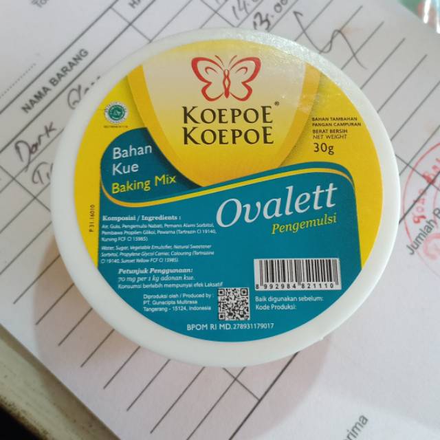 

OVALET KOEPOE