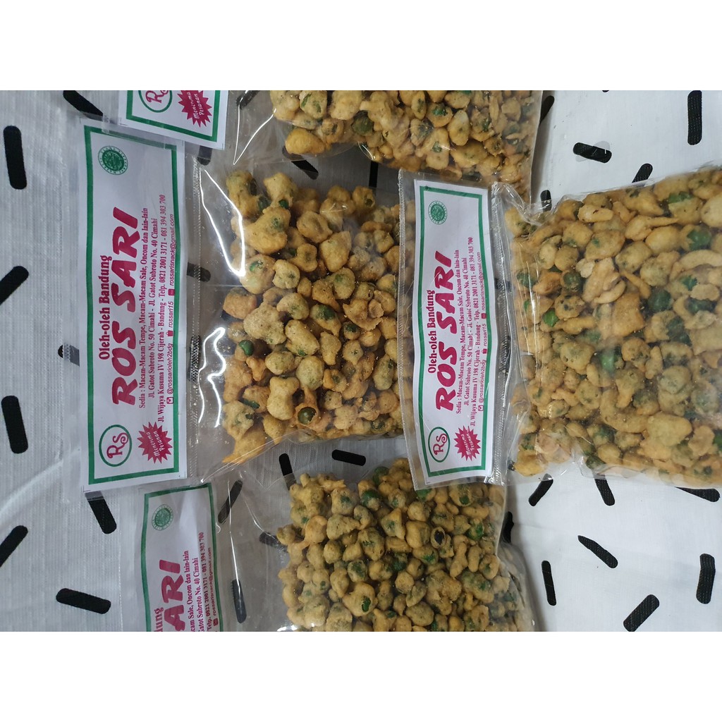 Kacang Polong, Bandung, Sukro, Koro, Telor 200Gr Oleh Oleh Bandung