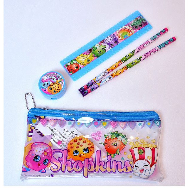 

SHOPKINS 5 PCS PENCASE