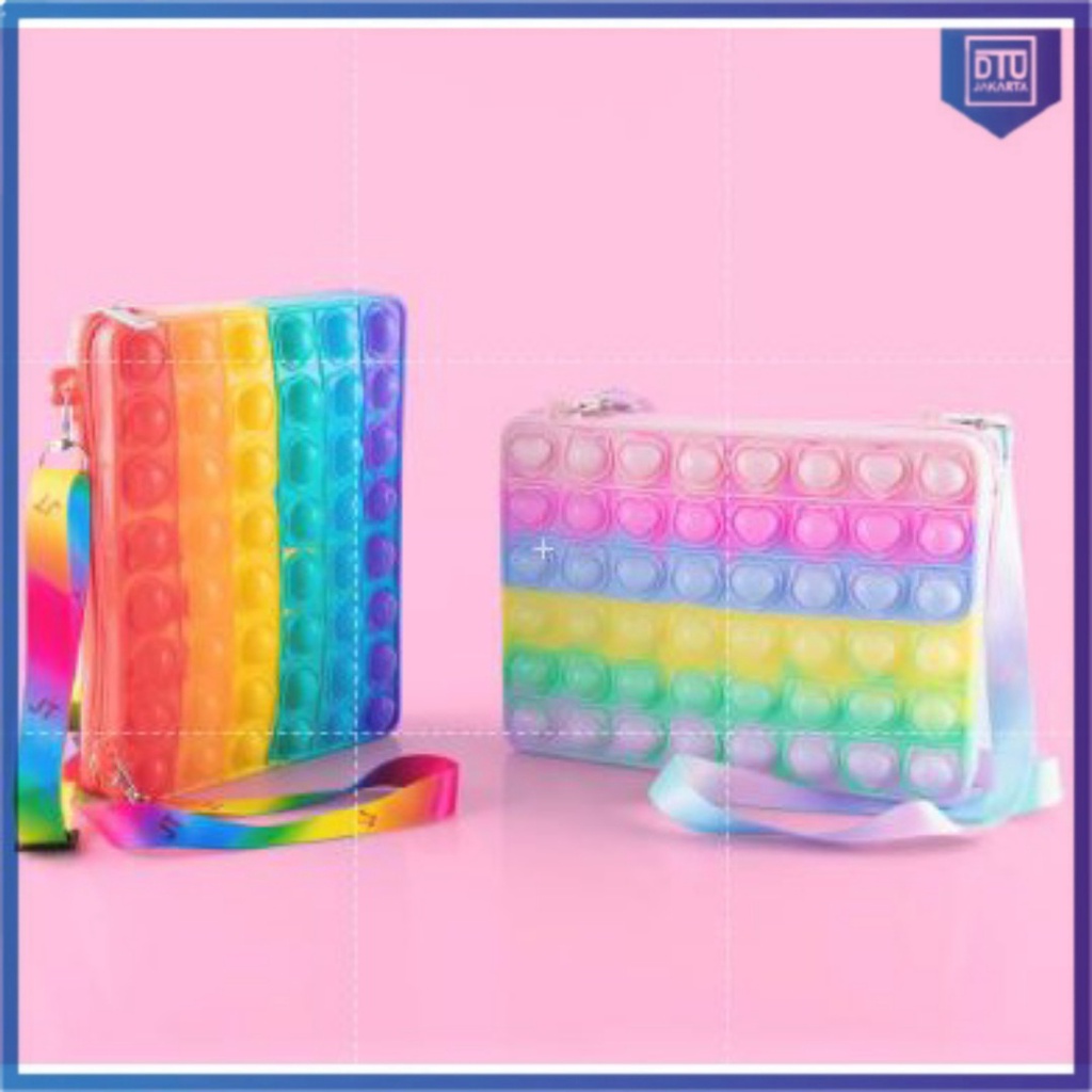 [DTU] Tas Ransel Pop It Tas Selempang Pop It