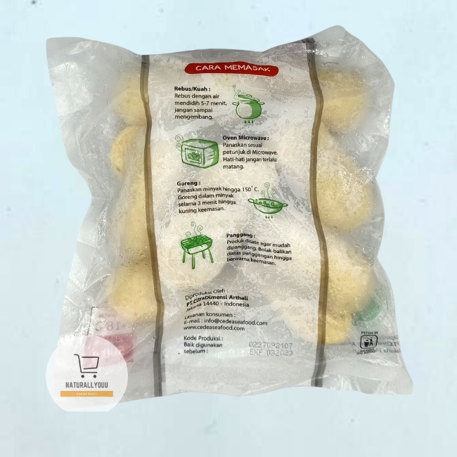 Cedea Fish Cake 500gram Kue Ikan Gepeng