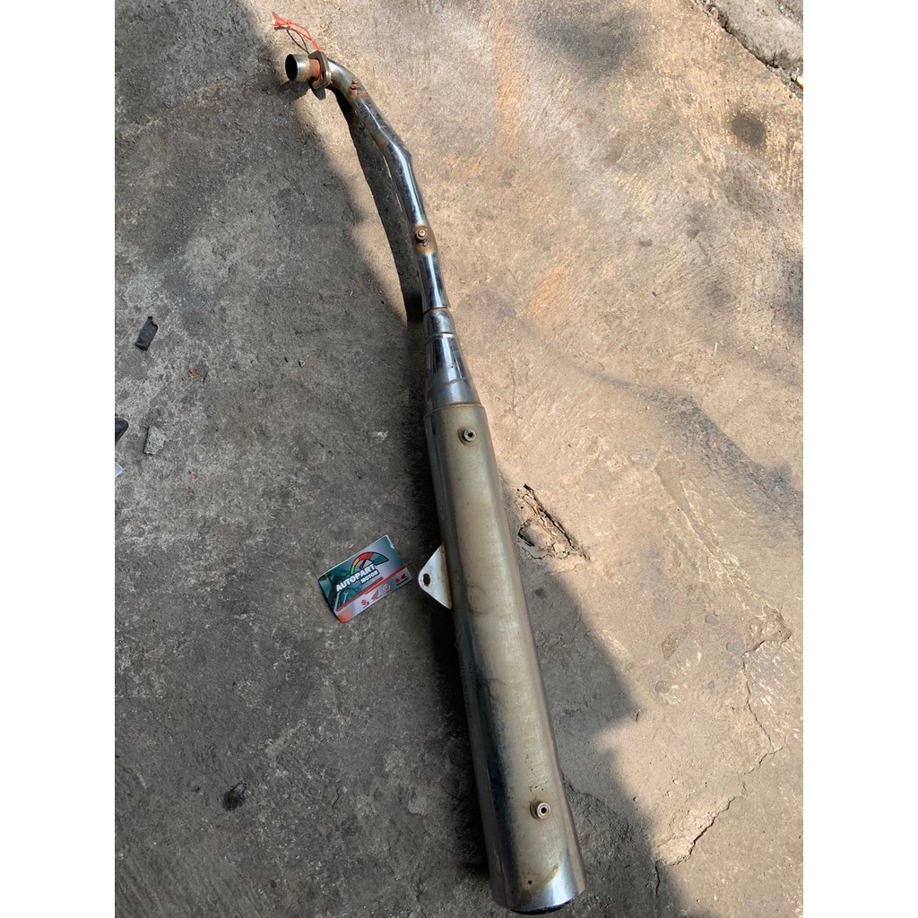Knalpot belakang Copotan Honda Kirana 125 chrome original