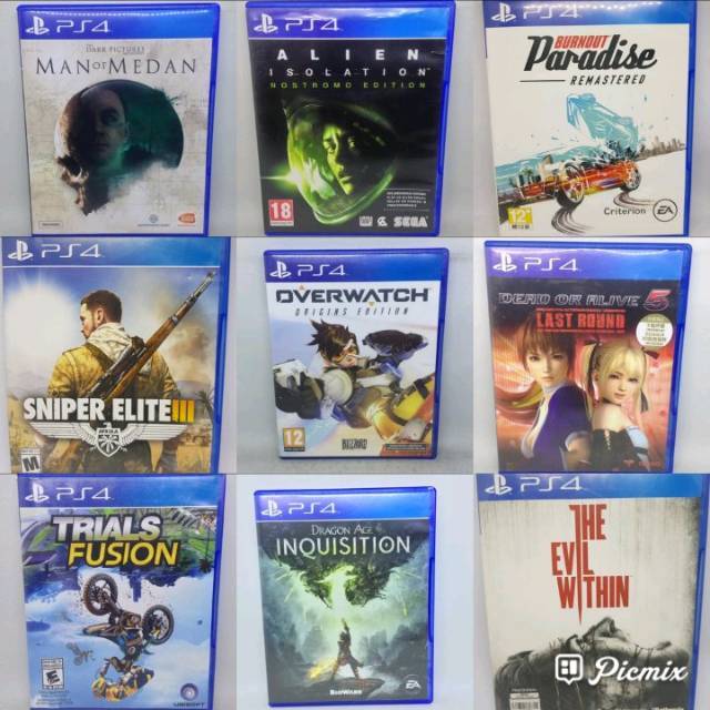 KASET PS4 ORIGINAL SECOND TERLARIS.