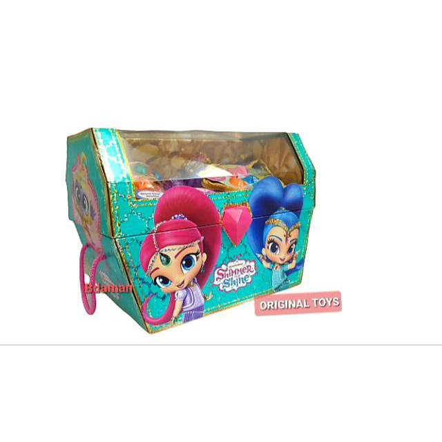 Shimmer and shine original Dress UpTrunk 20 pieces just play nickelodeon