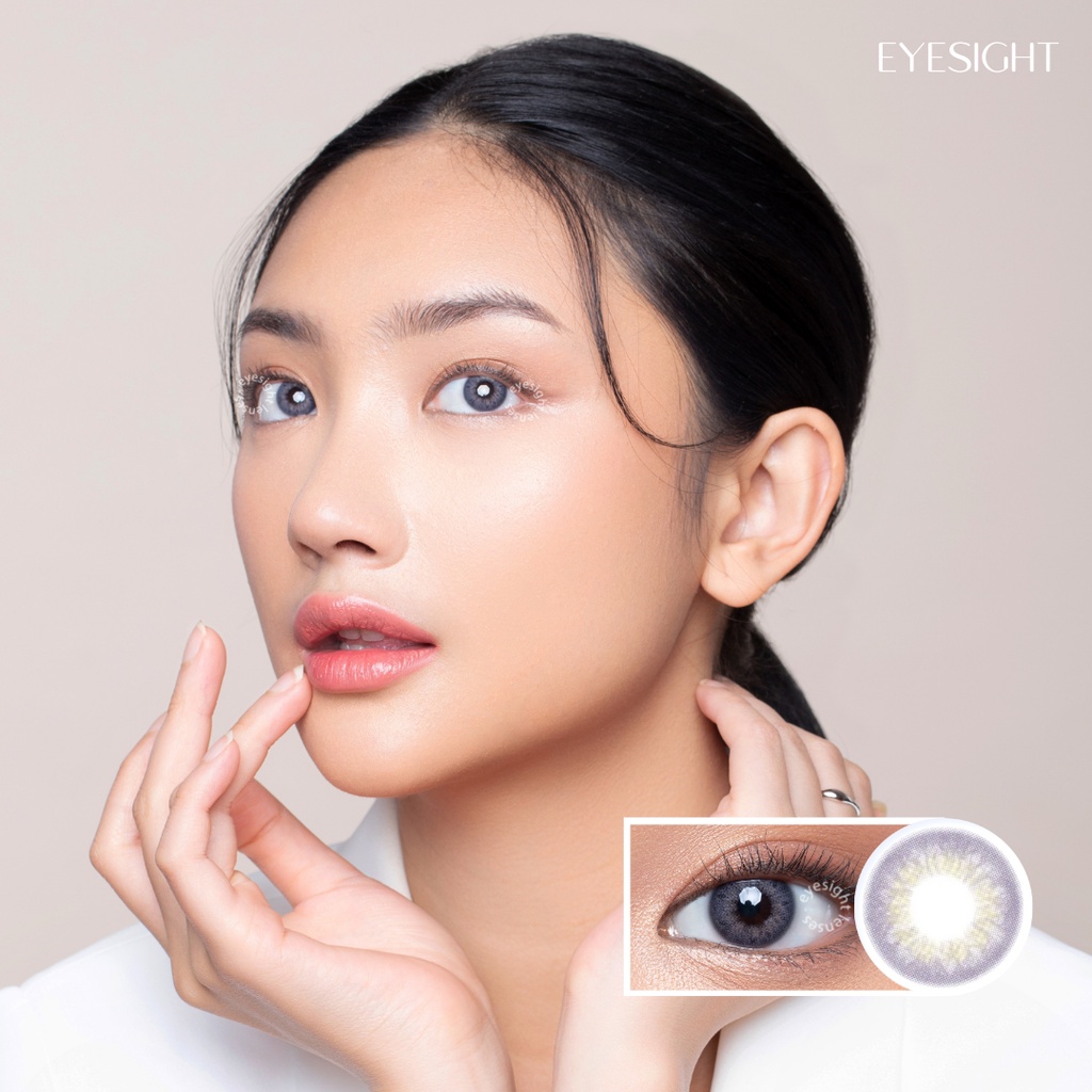 [CLEARANCE] EYESIGHT LENSES - Softlens Princess Bollycon DNA Violet (1pc/sebelah)