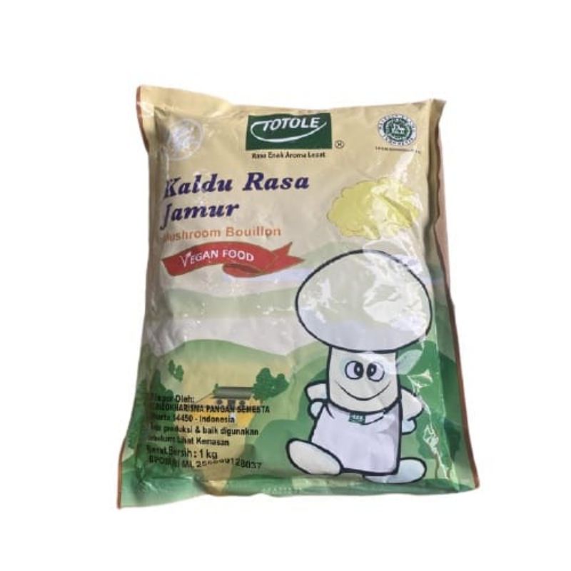 Totole Kaldu Jamur 1kg Pengganti MSG lainnya BUKAN NON MSG