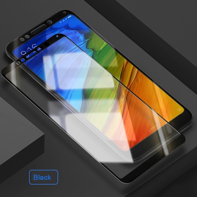 Tempered Glass Full Cover 5D Redmi Note 5 Pro - Tempered Note 5 Pro