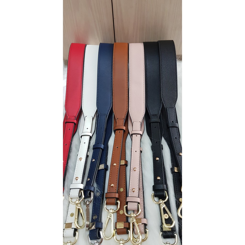 bagstrap fashion adjustable MK Polos jait 3.8 CM tas tali panjang strap tas selempang milka