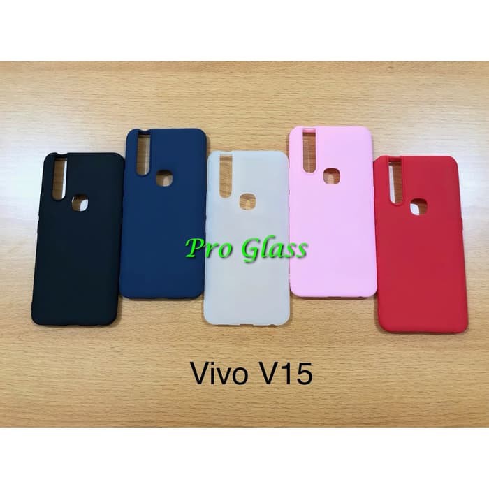 C107 VIVO V15 Colourful Ultrathin Silicone Case / Matte Ultra Thin