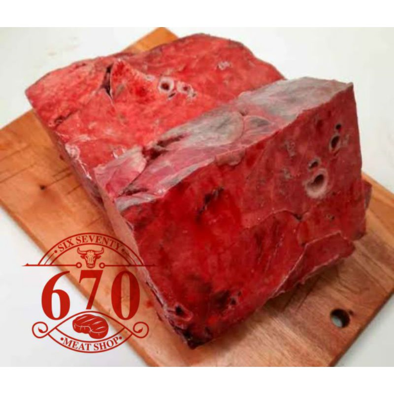 

Paru sapi mentah / paru sapi 1kg