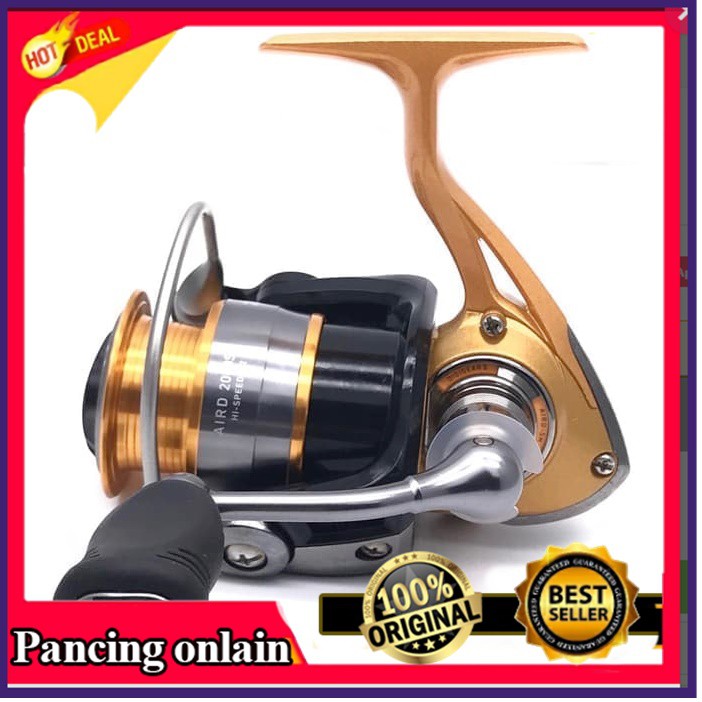 Reel Daiwa 2000 Gulungan Pancing Daiwa AirdSpin 2000S H 9+1bb alat Pancing bearing
