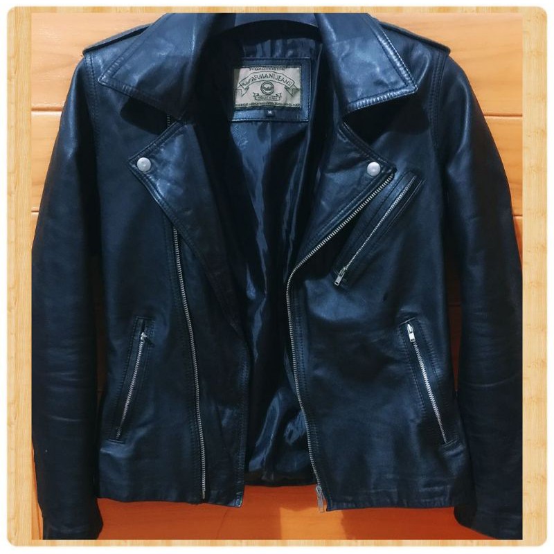 Jaket Kulit Armani Jeans