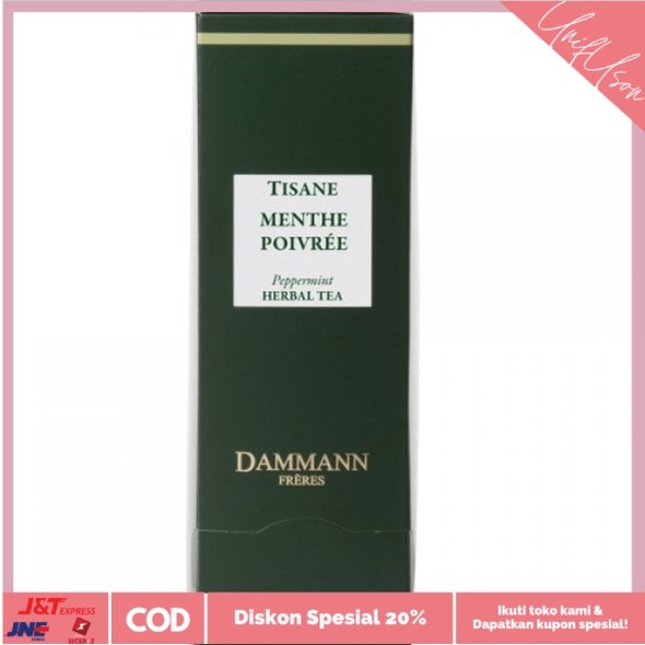 

⭐COD⭐ Damman Herbal infusion tea MENTHE POIVREE, Box of 24pcs (DAM5681)