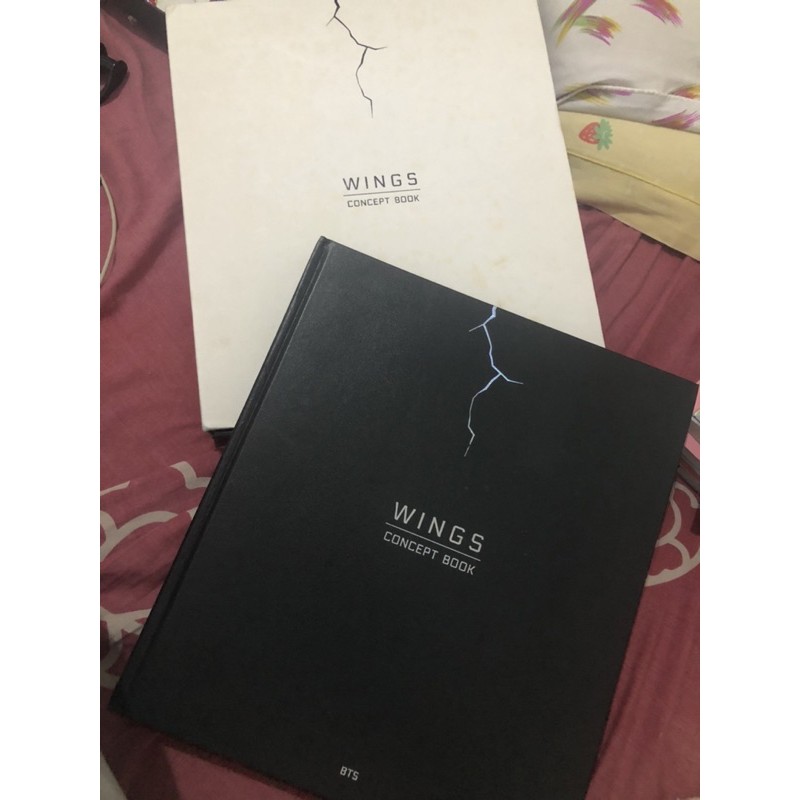BTS Wings Concept Book Photobook only WCB