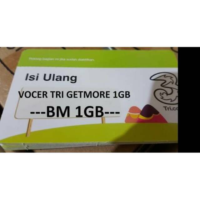 Voucher Tri BM 1GB